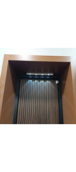 Светильник беспроводной плоский 50 см. | Пластик, Белый, 505 х 40 х 10 мм