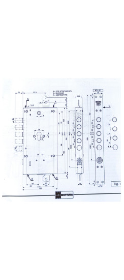Моторный замок Mottura X-Nova