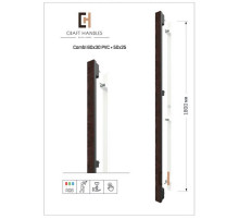 Combi Aрт. 60х30 PVC Premium и Aрт. 50х25 Basic+, L-1800