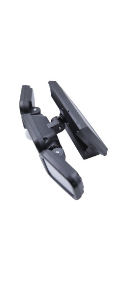 Уличный светильник на солнечной батарее | ABS пластик Солнечная панель: высококачественный поликремний, 5.5V1.8W, Чёрный, 280*120*120 мм