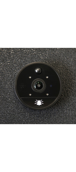 Видеоглазок S62 Wi-Fi | Черный, серый, Внешний: 65*10мм Внутренний блок 145*95*25мм