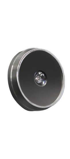 Видеоглазок Лайт Smart | Черный, Внешние: диаметр 30 мм.  Внутренние: 80*80*20 мм.