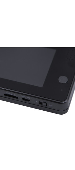 Видеоглазок ED-500PA Wi-Fi | Черный, серый, Внешние: 65*15мм Внутренний блок: 140*85*20мм