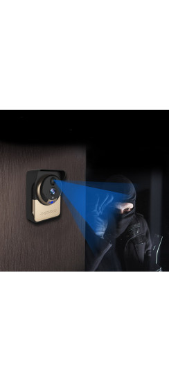 Видеозвонок XM wi-fi | Чёрный + Золото