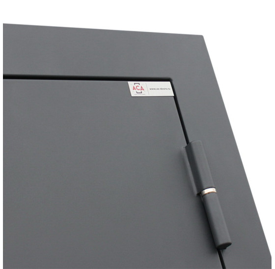 Стальная дверь "Trento" с окном (терморазрыв 3к) | Два слоя покрытия: первый слой - цинкогрунт, второй слой - порошковое покрытие  