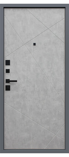 Стальная дверь "Дуэт Б" | Порошковое покрытие 