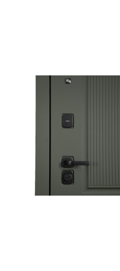 Стальная дверь "Scandi" с зеркалом | Порошковое покрытие 