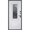Стальная дверь Арктика с окном (терморазрыв 3к) | Два слоя покрытия: первый слой - цинкогрунт, второй слой - порошковое покрытие. Цвет 