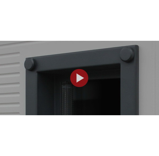 Стальная дверь "Trento" с окном (терморазрыв 3к) | Два слоя покрытия: первый слой - цинкогрунт, второй слой - порошковое покрытие  