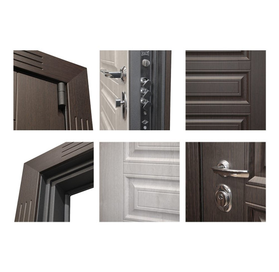 Стальная дверь "Гермес NEW" | Порошковое покрытие 