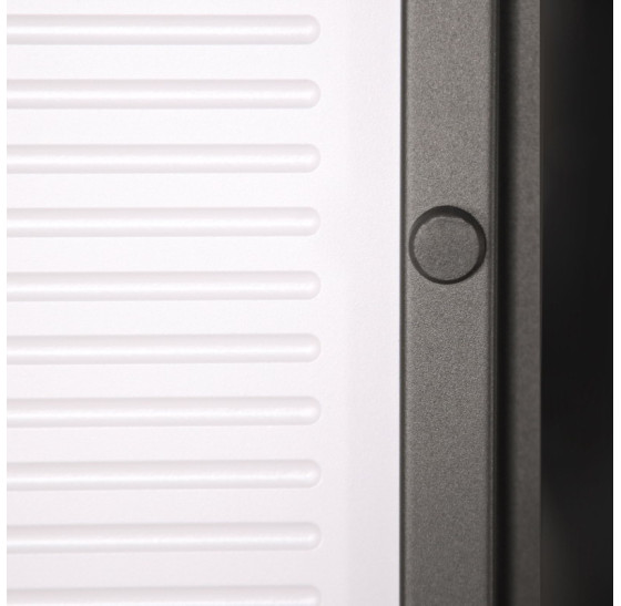 Стальная дверь "Barone" с окном (терморазрыв 3к) | Два слоя покрытия: первый слой - цинкогрунт, второй слой - порошковое покрытие 