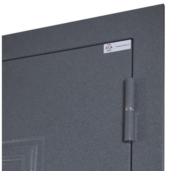 Стальная дверь Арктика с окном (терморазрыв 3к) | Два слоя покрытия: первый слой - цинкогрунт, второй слой - порошковое покрытие. Цвет 