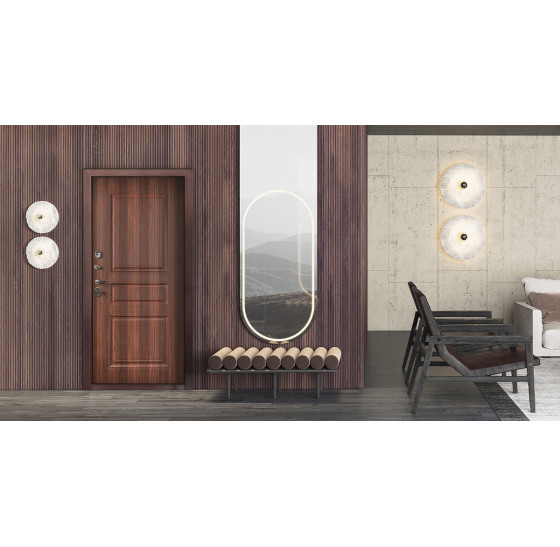 Стальная дверь "Аляска" (терморазрыв 3к) | Два слоя покрытия: первый слой - цинкогрунт, второй слой - порошковое покрытие  