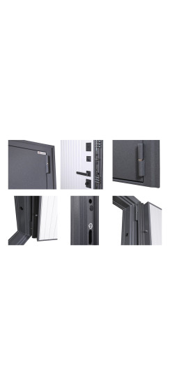 Стальная дверь "Беркут" магазина "АСД" | Порошковое покрытие 