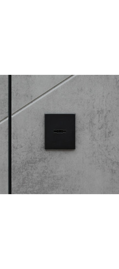 Стальная дверь "Дуэт Б" с зеркалом | Порошковое покрытие 