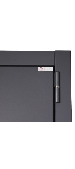 Стальная дверь "Vegas" с зеркалом | Порошковое покрытие 