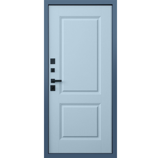 Стальная дверь "Эльбрус" (терморазрыв 3к) | Два слоя покрытия: первый слой - цинкогрунт, второй слой - порошковое покрытие 