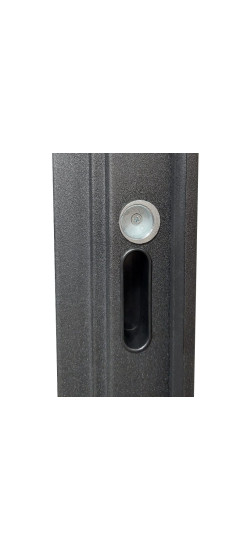 Стальная дверь «Викинг» с зеркалом | Порошковое покрытие 