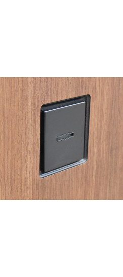 Стальная дверь "Velvet" с зеркалом | Порошковое покрытие 