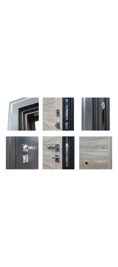 Стальная дверь "Техно XN 99" | Порошковое покрытие 