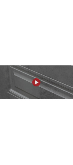 Стальная дверь "Лира" с зеркалом | Порошковое покрытие 