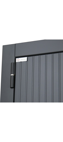 Стальная дверь "Вертикаль" | Порошковое покрытие 