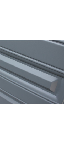 Стальная дверь "Барселона" с зеркалом | Порошковое покрытие 