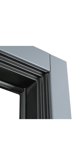 Стальная дверь "Вертикаль" | Порошковое покрытие 