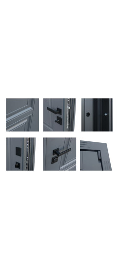 Стальная дверь "Гермес Неоклассика" | Порошковое покрытие 