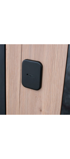 Стальная дверь "Фрегат" | Порошковое покрытие “муар черный”., 2050мм х 860мм - 85кг; 2050мм х 960мм - 90кг.