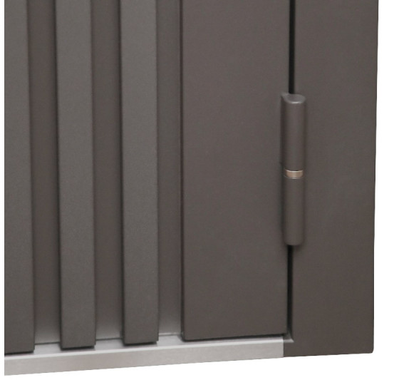 Стальная дверь "Arteon" с окном (терморазрыв 3к) | Два слоя покрытия металла: первый слой - цинкогрунт, второй слой - порошковое покрытие 