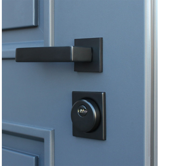 Стальная дверь "Эльбрус" (терморазрыв 3к) | Два слоя покрытия: первый слой - цинкогрунт, второй слой - порошковое покрытие 