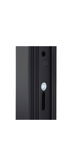 Стальная дверь "Solana" с зеркалом | Порошковое покрытие 