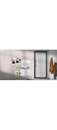 Стальная дверь "Дуэт" | Порошковое покрытие 