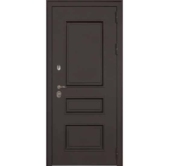 Стальная дверь "Аляска" (терморазрыв 3к) | Два слоя покрытия: первый слой - цинкогрунт, второй слой - порошковое покрытие  