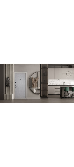 Стальная дверь "Дуэт Б" | Порошковое покрытие 