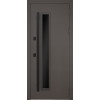 Стальная дверь "Barone" с окном (терморазрыв 3к) | Два слоя покрытия: первый слой - цинкогрунт, второй слой - порошковое покрытие 
