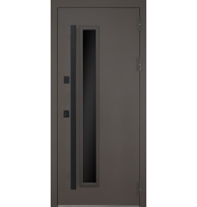 Стальная дверь "Barone" с окном (терморазрыв 3к)