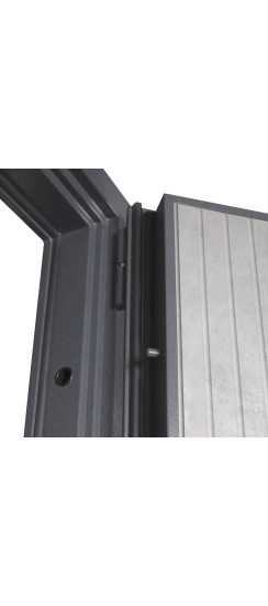 Стальная дверь "Беркут" магазина "АСД" | Порошковое покрытие 