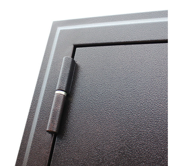 Стальная дверь "Спартак" с зеркалом | Порошковое покрытие 