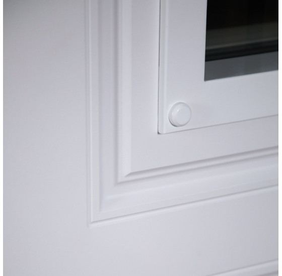 Стальная дверь Арктика с окном (терморазрыв 3к) | Два слоя покрытия: первый слой - цинкогрунт, второй слой - порошковое покрытие. Цвет 