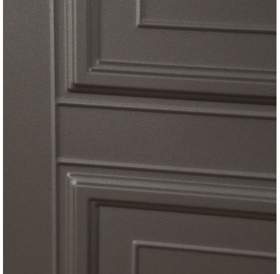 Стальная дверь Норильск с зеркалом (терморазрыв 3к) | Порошковое покрытие 