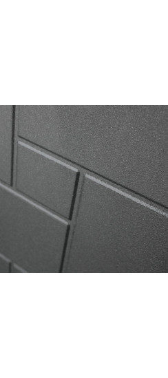 Стальная дверь "Арсенал" с зеркалом | Порошковое покрытие 