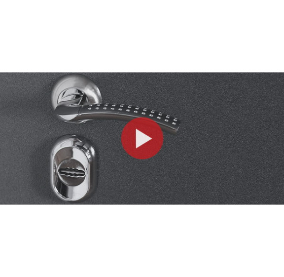 Стальная дверь "Антарктида" (терморазрыв 3к) | Порошковое покрытие 