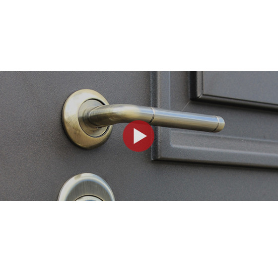 Стальная дверь "Аляска" (терморазрыв 3к) | Два слоя покрытия: первый слой - цинкогрунт, второй слой - порошковое покрытие  