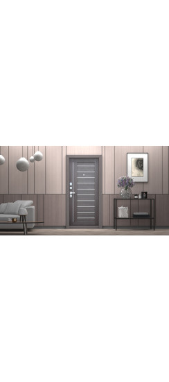 Стальная дверь "Дуэт" | Порошковое покрытие 