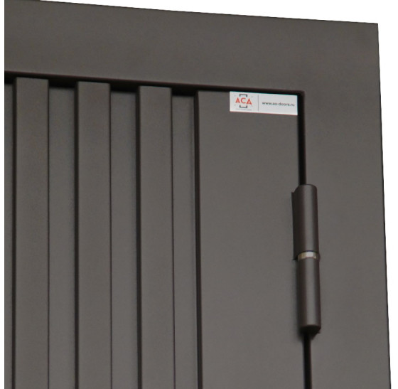 Стальная дверь "Arteon" с окном (терморазрыв 3к) | Два слоя покрытия металла: первый слой - цинкогрунт, второй слой - порошковое покрытие 