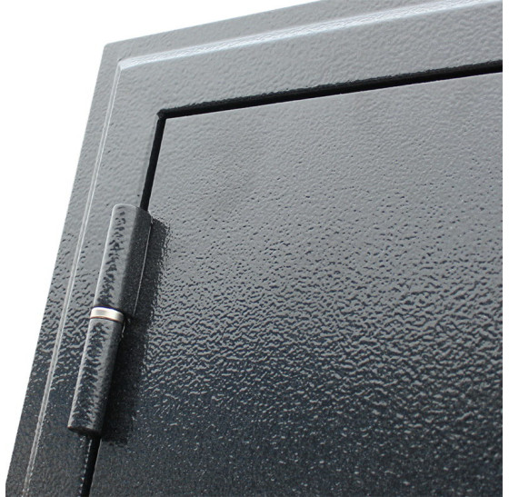 Стальная дверь "Спартак Б" с зеркалом | Порошковое покрытие 