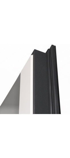 Стальная дверь "Solana" с зеркалом | Порошковое покрытие 