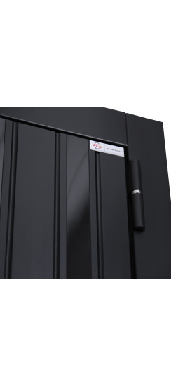 Стальная дверь "Solana" с зеркалом | Порошковое покрытие 